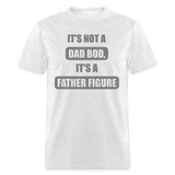 Dad Bod Shirt, Funny Dad Shirt, Father Figure Shirt, Dad Bod, New Dad Shirt, Dad Joke Shirt, Daddy Shirt, Funny Dad Shirts, Best Dad Shirt, New Dad, Funny Gift For Dad - light heather gray