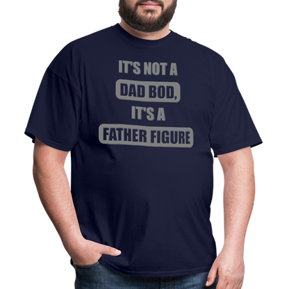Dad Bod Shirt, Funny Dad Shirt, Father Figure Shirt, Dad Bod, New Dad Shirt, Dad Joke Shirt, Daddy Shirt, Funny Dad Shirts, Best Dad Shirt, New Dad, Funny Gift For Dad - navy