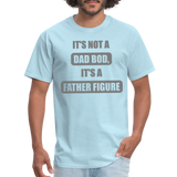 Dad Bod Shirt, Funny Dad Shirt, Father Figure Shirt, Dad Bod, New Dad Shirt, Dad Joke Shirt, Daddy Shirt, Funny Dad Shirts, Best Dad Shirt, New Dad, Funny Gift For Dad - powder blue