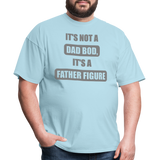 Dad Bod Shirt, Funny Dad Shirt, Father Figure Shirt, Dad Bod, New Dad Shirt, Dad Joke Shirt, Daddy Shirt, Funny Dad Shirts, Best Dad Shirt, New Dad, Funny Gift For Dad - powder blue