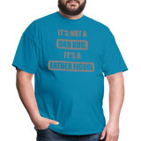 Dad Bod Shirt, Funny Dad Shirt, Father Figure Shirt, Dad Bod, New Dad Shirt, Dad Joke Shirt, Daddy Shirt, Funny Dad Shirts, Best Dad Shirt, New Dad, Funny Gift For Dad - turquoise