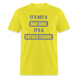 Dad Bod Shirt, Funny Dad Shirt, Father Figure Shirt, Dad Bod, New Dad Shirt, Dad Joke Shirt, Daddy Shirt, Funny Dad Shirts, Best Dad Shirt, New Dad, Funny Gift For Dad - yellow