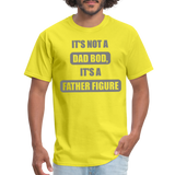 Dad Bod Shirt, Funny Dad Shirt, Father Figure Shirt, Dad Bod, New Dad Shirt, Dad Joke Shirt, Daddy Shirt, Funny Dad Shirts, Best Dad Shirt, New Dad, Funny Gift For Dad - yellow