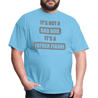 Dad Bod Shirt, Funny Dad Shirt, Father Figure Shirt, Dad Bod, New Dad Shirt, Dad Joke Shirt, Daddy Shirt, Funny Dad Shirts, Best Dad Shirt, New Dad, Funny Gift For Dad - aquatic blue