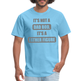 Dad Bod Shirt, Funny Dad Shirt, Father Figure Shirt, Dad Bod, New Dad Shirt, Dad Joke Shirt, Daddy Shirt, Funny Dad Shirts, Best Dad Shirt, New Dad, Funny Gift For Dad - aquatic blue