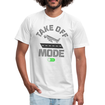 Take Off Mode, Travel Shirt, Vacation Shirt, Airplane Shirt, Pilot Shirt, Vacation Mode, Vacay Mode, Adventure Shirt, Aviation Shirt - white