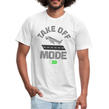 Take Off Mode, Travel Shirt, Vacation Shirt, Airplane Shirt, Pilot Shirt, Vacation Mode, Vacay Mode, Adventure Shirt, Aviation Shirt - white