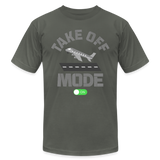 Take Off Mode, Travel Shirt, Vacation Shirt, Airplane Shirt, Pilot Shirt, Vacation Mode, Vacay Mode, Adventure Shirt, Aviation Shirt - asphalt