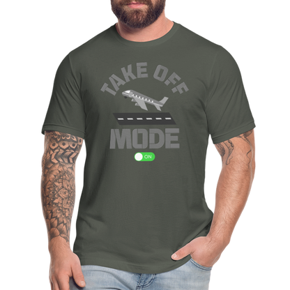 Take Off Mode, Travel Shirt, Vacation Shirt, Airplane Shirt, Pilot Shirt, Vacation Mode, Vacay Mode, Adventure Shirt, Aviation Shirt - asphalt