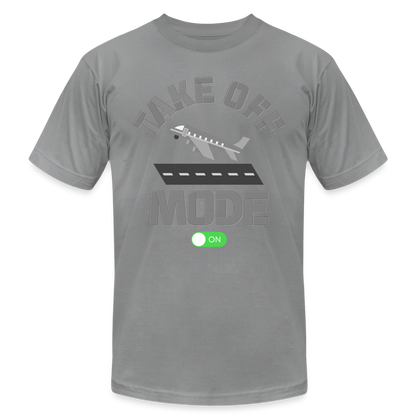 Take Off Mode, Travel Shirt, Vacation Shirt, Airplane Shirt, Pilot Shirt, Vacation Mode, Vacay Mode, Adventure Shirt, Aviation Shirt - slate