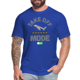 Take Off Mode, Travel Shirt, Vacation Shirt, Airplane Shirt, Pilot Shirt, Vacation Mode, Vacay Mode, Adventure Shirt, Aviation Shirt - royal blue