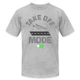 Take Off Mode, Travel Shirt, Vacation Shirt, Airplane Shirt, Pilot Shirt, Vacation Mode, Vacay Mode, Adventure Shirt, Aviation Shirt - heather gray