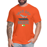 Take Off Mode, Travel Shirt, Vacation Shirt, Airplane Shirt, Pilot Shirt, Vacation Mode, Vacay Mode, Adventure Shirt, Aviation Shirt - orange