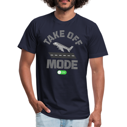 Take Off Mode, Travel Shirt, Vacation Shirt, Airplane Shirt, Pilot Shirt, Vacation Mode, Vacay Mode, Adventure Shirt, Aviation Shirt - navy