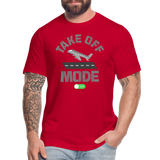 Take Off Mode, Travel Shirt, Vacation Shirt, Airplane Shirt, Pilot Shirt, Vacation Mode, Vacay Mode, Adventure Shirt, Aviation Shirt - red