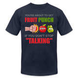 You're About To Get Fruit Punch, Foodie Shirt, Foodie Gifts, Funny Food Shirt, Food Shirt, Gift For Foodie, Fruit Shirt - navy