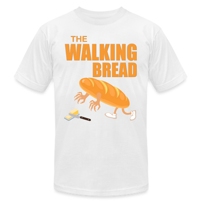 The Walking Bread, Foodie Shirt, Foodie Gifts, Funny Food Shirt, Food Shirt, Gift For Foodie, Fruit Shirt - white