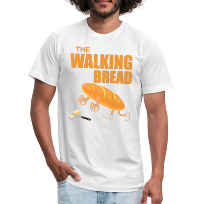 The Walking Bread, Foodie Shirt, Foodie Gifts, Funny Food Shirt, Food Shirt, Gift For Foodie, Fruit Shirt - white