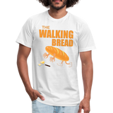 The Walking Bread, Foodie Shirt, Foodie Gifts, Funny Food Shirt, Food Shirt, Gift For Foodie, Fruit Shirt - white