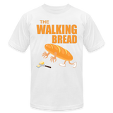 The Walking Bread, Foodie Shirt, Foodie Gifts, Funny Food Shirt, Food Shirt, Gift For Foodie, Fruit Shirt - white