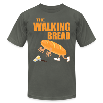 The Walking Bread, Foodie Shirt, Foodie Gifts, Funny Food Shirt, Food Shirt, Gift For Foodie, Fruit Shirt - asphalt