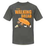 The Walking Bread, Foodie Shirt, Foodie Gifts, Funny Food Shirt, Food Shirt, Gift For Foodie, Fruit Shirt - asphalt