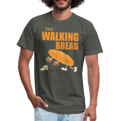 The Walking Bread, Foodie Shirt, Foodie Gifts, Funny Food Shirt, Food Shirt, Gift For Foodie, Fruit Shirt - asphalt