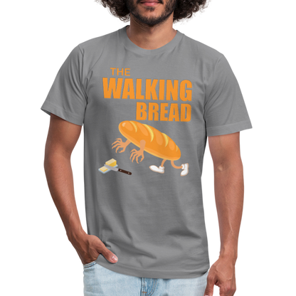 The Walking Bread, Foodie Shirt, Foodie Gifts, Funny Food Shirt, Food Shirt, Gift For Foodie, Fruit Shirt - slate