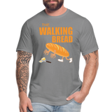 The Walking Bread, Foodie Shirt, Foodie Gifts, Funny Food Shirt, Food Shirt, Gift For Foodie, Fruit Shirt - slate