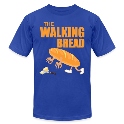 The Walking Bread, Foodie Shirt, Foodie Gifts, Funny Food Shirt, Food Shirt, Gift For Foodie, Fruit Shirt - royal blue