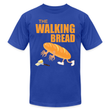 The Walking Bread, Foodie Shirt, Foodie Gifts, Funny Food Shirt, Food Shirt, Gift For Foodie, Fruit Shirt - royal blue