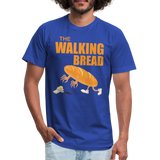 The Walking Bread, Foodie Shirt, Foodie Gifts, Funny Food Shirt, Food Shirt, Gift For Foodie, Fruit Shirt - royal blue