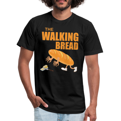 The Walking Bread, Foodie Shirt, Foodie Gifts, Funny Food Shirt, Food Shirt, Gift For Foodie, Fruit Shirt - black