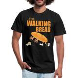 The Walking Bread, Foodie Shirt, Foodie Gifts, Funny Food Shirt, Food Shirt, Gift For Foodie, Fruit Shirt - black