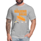 The Walking Bread, Foodie Shirt, Foodie Gifts, Funny Food Shirt, Food Shirt, Gift For Foodie, Fruit Shirt - heather gray