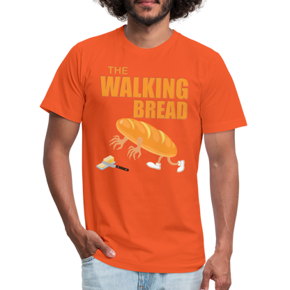 The Walking Bread, Foodie Shirt, Foodie Gifts, Funny Food Shirt, Food Shirt, Gift For Foodie, Fruit Shirt - orange