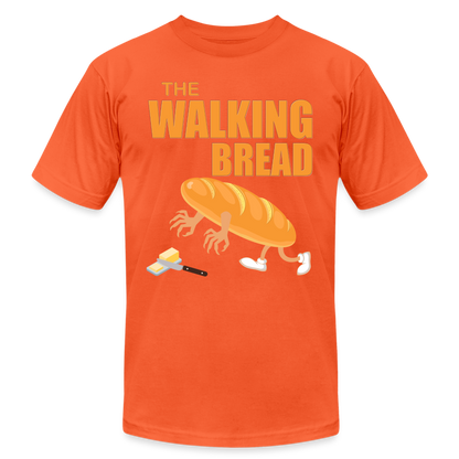 The Walking Bread, Foodie Shirt, Foodie Gifts, Funny Food Shirt, Food Shirt, Gift For Foodie, Fruit Shirt - orange