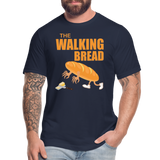 The Walking Bread, Foodie Shirt, Foodie Gifts, Funny Food Shirt, Food Shirt, Gift For Foodie, Fruit Shirt - navy