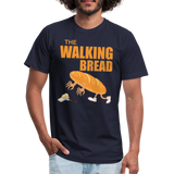 The Walking Bread, Foodie Shirt, Foodie Gifts, Funny Food Shirt, Food Shirt, Gift For Foodie, Fruit Shirt - navy