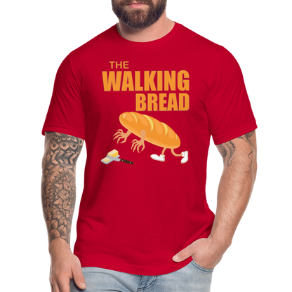 The Walking Bread, Foodie Shirt, Foodie Gifts, Funny Food Shirt, Food Shirt, Gift For Foodie, Fruit Shirt - red