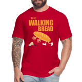 The Walking Bread, Foodie Shirt, Foodie Gifts, Funny Food Shirt, Food Shirt, Gift For Foodie, Fruit Shirt - red