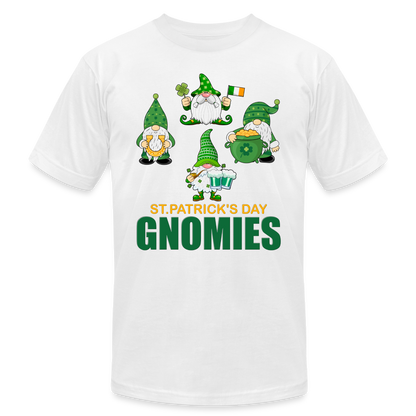St Patricks Day Gnomies, St Patrick Day Shirt, Shamrock Shirt, Irish Shirt, Lucky Shirt, St Patricks Shirt, St Patricks Day Tee, St Patricks Day Gifts - white