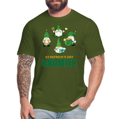 St Patricks Day Gnomies, St Patrick Day Shirt, Shamrock Shirt, Irish Shirt, Lucky Shirt, St Patricks Shirt, St Patricks Day Tee, St Patricks Day Gifts - olive