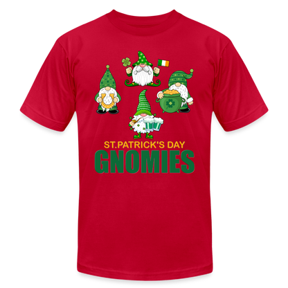 St Patricks Day Gnomies, St Patrick Day Shirt, Shamrock Shirt, Irish Shirt, Lucky Shirt, St Patricks Shirt, St Patricks Day Tee, St Patricks Day Gifts - red