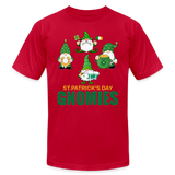 St Patricks Day Gnomies, St Patrick Day Shirt, Shamrock Shirt, Irish Shirt, Lucky Shirt, St Patricks Shirt, St Patricks Day Tee, St Patricks Day Gifts - red