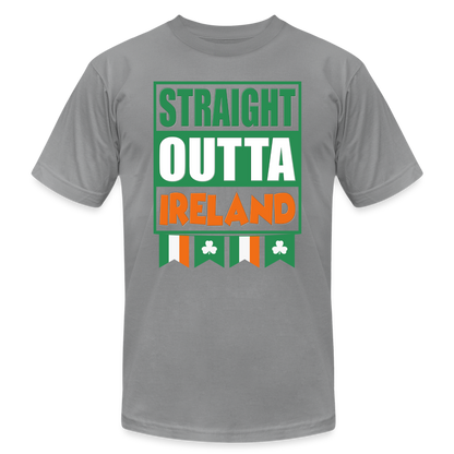 Straight Outta Ireland, St Patrick Day Shirt, Shamrock Shirt, Irish Shirt, Lucky Shirt, St Patricks Shirt, St Patricks Day Tee, St Patricks Day Gifts - slate