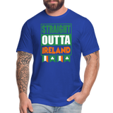 Straight Outta Ireland, St Patrick Day Shirt, Shamrock Shirt, Irish Shirt, Lucky Shirt, St Patricks Shirt, St Patricks Day Tee, St Patricks Day Gifts - royal blue