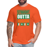 Straight Outta Ireland, St Patrick Day Shirt, Shamrock Shirt, Irish Shirt, Lucky Shirt, St Patricks Shirt, St Patricks Day Tee, St Patricks Day Gifts - orange