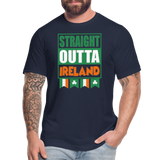 Straight Outta Ireland, St Patrick Day Shirt, Shamrock Shirt, Irish Shirt, Lucky Shirt, St Patricks Shirt, St Patricks Day Tee, St Patricks Day Gifts - navy