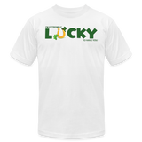 I'm Extremely Lucky To Have You, St Patrick Day Shirt, Shamrock Shirt, Irish Shirt, Lucky Shirt, St Patricks Shirt, St Patricks Day Tee, St Patricks Day Gifts - white